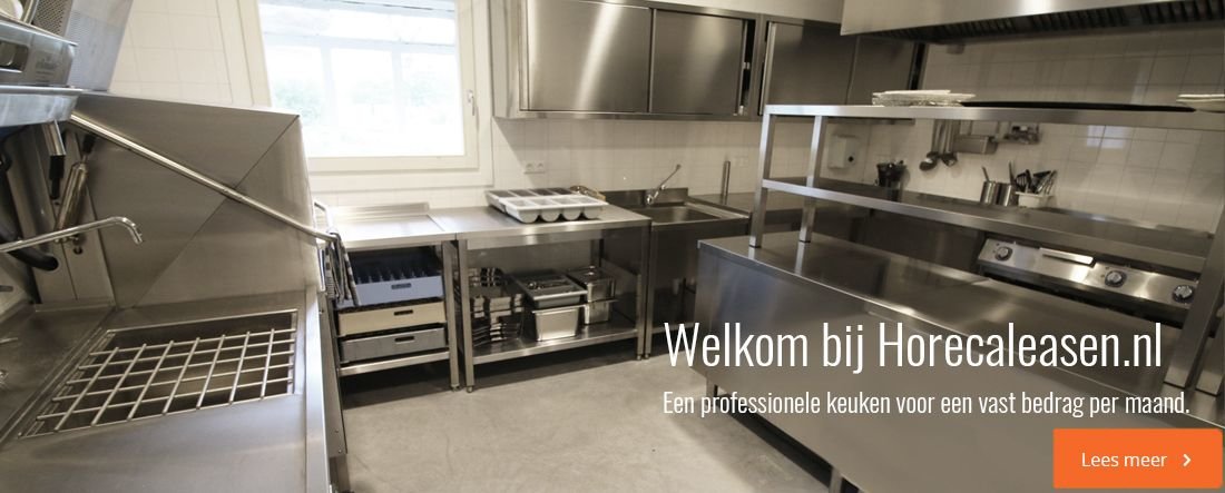 Horeca Lease Horeca keuken apparatuur leasen Horecaleasen.nl